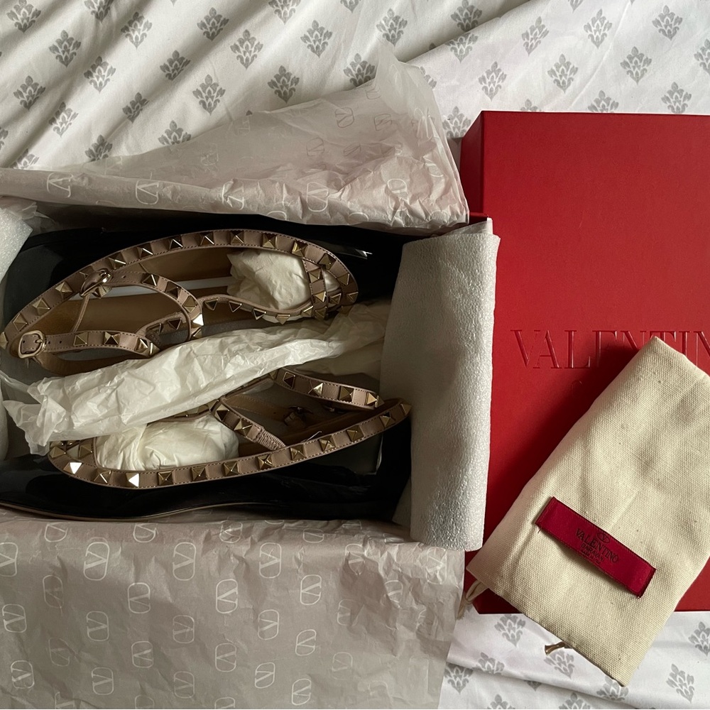 Valentino rockstud Ballerina flats